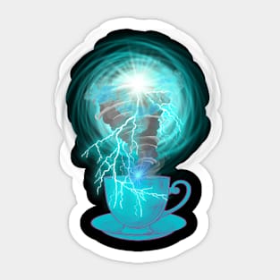 Storm in a teacup Sticker